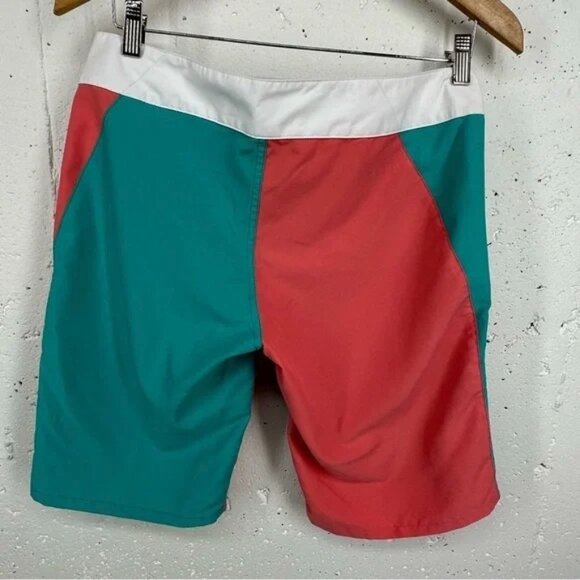 Lot of 3 5/6 Medium Billabong Pink Blue & Oakley Teal Pink Board Shorts Roxy - Picture 11 of 16
